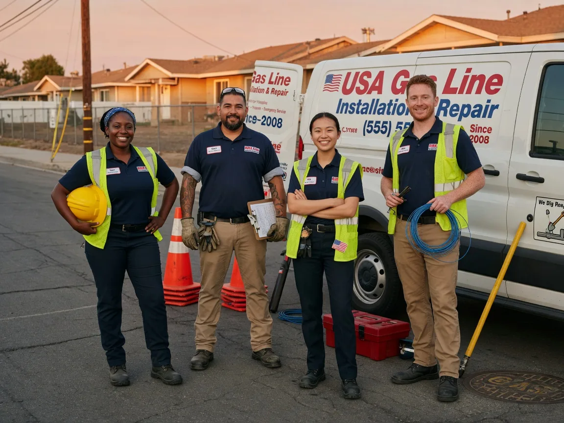 Gas Line Installation company in Lexington, TN